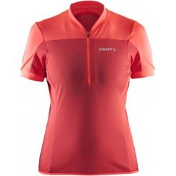 Craft Koszulka Rowerowa Motion Pink M. Różowe bluzki sportowe damskie marki Craft, m. W wyprzedaży za 117,00 zł.