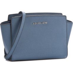 Torebka MICHAEL MICHAEL KORS - Selma 30T3SLMM2L Denim. Niebieskie torebki klasyczne damskie marki MICHAEL Michael Kors, na imprezę, bez wzorów, ze skóry, bez dodatków. Za 1089,00 zł.