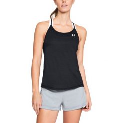 Bluzki asymetryczne: Under Armour Koszulka damska Threadborne Swft Strapp czarna r. M (1318423-001)
