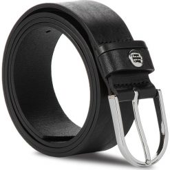 Pasek Damski TOMMY HILFIGER - Classic Belt 3.5 AW0AW07140 BDS. Czarne paski damskie TOMMY HILFIGER, w paski, ze skóry. W wyprzedaży za 189,00 zł.