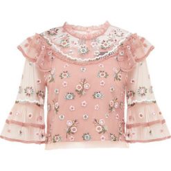 Needle & Thread WHIMSICAL TOP Bluzka vintage rose. Czerwone bralety marki Needle & Thread, z materiału, vintage. Za 789,00 zł.