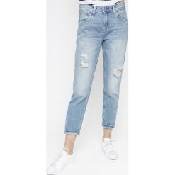 Pepe Jeans - Jeansy Violet. Niebieskie jeansy damskie Pepe Jeans, z podwyższonym stanem. W wyprzedaży za 269,90 zł.