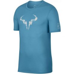 Nike Męska Koszulka Sportowa Rafa M Nk Dry Tee Crew Lagoon Pulse White 2xl. Białe koszulki sportowe męskie marki Nike, xl, tenisowe. Za 155,00 zł.