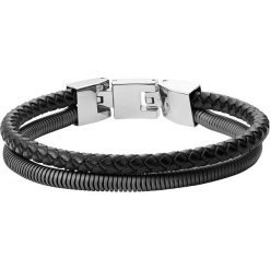 Fossil - Bransoletka. Czarne bransoletki męskie Fossil. W wyprzedaży za 149,90 zł.