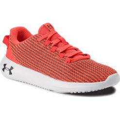 Buty UNDER ARMOUR - Ua W Ripple 3021187-600 Red. Czerwone buty sportowe damskie marki Under Armour, na co dzień, bez wzorów, ze skóry, sportowe, bez obcasa, na płaskiej podeszwie, bez zapięcia. W wyprzedaży za 199,00 zł.