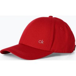 Czapki damskie: Calvin Klein - Damska czapka z daszkiem, czerwony