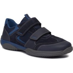 Sneakersy SUPERFIT - 8-09384-81 D Blau/Blau. Niebieskie trampki chłopięce Superfit, bez wzorów, z weluru, na rzepy. Za 269,00 zł.