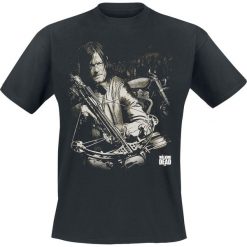 The Walking Dead Daryl Dixon - Crossbow Ready T-Shirt czarny. Czarne t-shirty męskie The Walking Dead, l, bez wzorów, bez kołnierzyka. Za 74,90 zł.