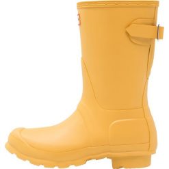 Buty zimowe damskie: Hunter ORIGINAL BACK ADJUSTABLE SHORT Kalosze fennel seed