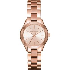 Zegarek MICHAEL KORS - Mini Slim Runway MK3513 Rose Gold/Rose Gold. Różowe zegarki damskie Michael Kors. Za 849,00 zł.