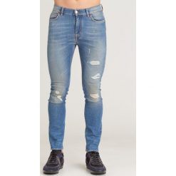 JEANSY SLIM FIT ICE PLAY. Niebieskie jeansy męskie Ice Play, m, bez wzorów. Za 409,50 zł.