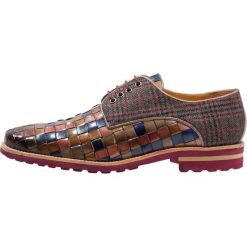 Melvin & Hamilton BRAD Oksfordki multicolour. Brązowe półbuty męskie marki Melvin & Hamilton, bez wzorów, ze skóry, na sznurówki. Za 759,00 zł.