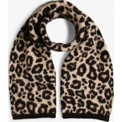 Superdry - Szalik damski z domieszką alpaki, beżowy. Brązowe szaliki damskie Superdry, bez wzorów. Za 249,95 zł.