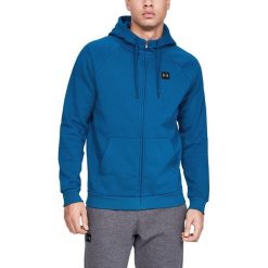 Under Armour Rival Bluza Niebieski. Niebieskie bluzy męskie Under Armour, xs, bez wzorów, z bawełny, bez kołnierzyka, bez rękawów, bez kaptura. Za 274,95 zł.