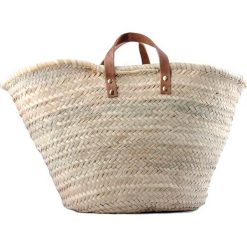 Torebki klasyczne damskie: Torebka w kolorze beżowym – (S)50 x (W)32 x (G)28 cm