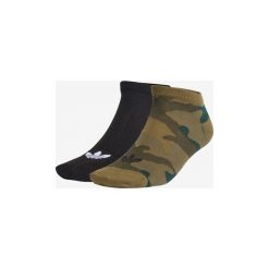Adidas Originals Trefoil 2-pack Skarpetki Czarny Zielony. Czarne skarpetki męskie adidas Originals, bez wzorów, z elastanu. Za 44,95 zł.