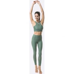 Cardio Bunny - Legginsy Okapi. Zielone spodnie damskie Cardio Bunny, s, z elastanu, z podwyższonym stanem. W wyprzedaży za 119,90 zł.
