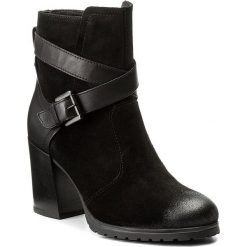 Botki GEOX - D New Lise H.A D746UA OCS43 C9999 Black. Czarne botki damskie na obcasie Geox, ze skóry. W wyprzedaży za 359,00 zł.