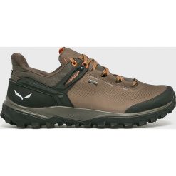 Salewa - Buty. Szare buty trekkingowe męskie Salewa, z materiału, na sznurówki, outdoorowe. W wyprzedaży za 649,90 zł.