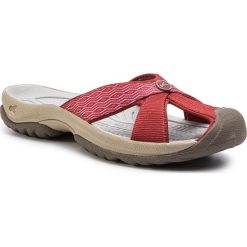 Klapki KEEN - Bali Flip 1019473 Fired Brick/Tulipwood. Czerwone klapki damskie Keen, bez wzorów, z tworzywa sztucznego, bez obcasa. W wyprzedaży za 199,00 zł.
