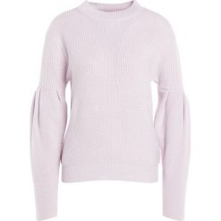 Swetry klasyczne damskie: 81hours Studio RIBBED PUFF SLEEVES Sweter crystal powder