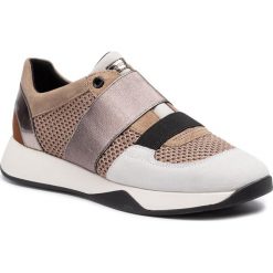 Sneakersy GEOX - D Suzzie D D94FRD 08823 C6535 Taupe/Lt Brown. Pomarańczowe półbuty damskie Geox, z zamszu. Za 499,00 zł.
