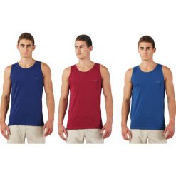 TANK-TOP PIERRE CARDIN 3PAK MIX2. T-shirty męskie Pierre Cardin, na lato, xl, bez wzorów, z bawełny, bez kołnierzyka. Za 75,00 zł.