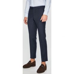 Joop! - Spodnie. Niebieskie spodnie męskie JOOP!, na co dzień, m, z haftami, z poliesteru, eleganckie. W wyprzedaży za 269,90 zł.