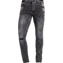 Jeansy męskie: Only & Sons ONSWARP CAMP ACID Jeans Skinny Fit black denim