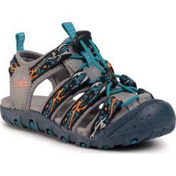 Sandały CMP - Sahiph hiking Sandal 30Q9524 Anthracite/Cemento 46UE. Szare sandały dziewczęce CMP, z tworzywa sztucznego, bez zapięcia. W wyprzedaży za 109,00 zł.