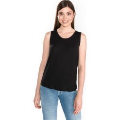 Vero Moda Ava Top Czarny. Czarne podkoszulki damskie Vero Moda, xs, bez wzorów, z elastanu, bez rękawów. Za 57,95 zł.