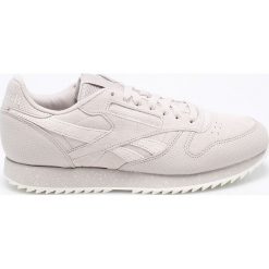 Reebok Classic - Buty Cl Lthr Ripples Sm. Szare buty sportowe męskie Reebok Classic, ze skóry, na sznurówki, reebok classic. W wyprzedaży za 229,90 zł.