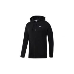 Bluzy Reebok Classic Bluza z kapturem Classics International Graphic Hoodie. Czarne bluzy męskie Reebok Classic, s, bez wzorów, z kapturem, bez rękawów, z kapturem. Za 269,00 zł.