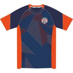 Koszulki sportowe męskie: Huari Koszulka męska Duco T-shirt Medival Blue/ Red Orange r. XL