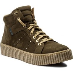 Sneakersy NESSI - 17302/N Khaki 9. Zielone półbuty damskie Nessi, ze skóry. W wyprzedaży za 209,00 zł.
