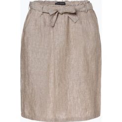 Franco Callegari - Damska spódnica lniana, beżowy. Spódniczki damskie Franco Callegari. Za 149,95 zł.