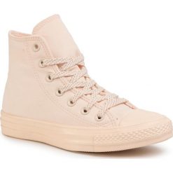 Trampki CONVERSE - Ctas Hi 157627C Orange Quartz/Orange Quartz. Pomarańczowe półbuty damskie Converse, bez wzorów, z gumy, bez zapięcia. W wyprzedaży za 229,00 zł.