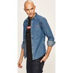 Levi's - Koszula jeansowa. Niebieskie koszule męskie Levi's®, s, bez wzorów, z bawełny, klasyczne, z klasycznym kołnierzykiem, z długim rękawem. Za 239,90 zł.