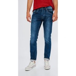 Pepe Jeans - Jeansy. Niebieskie jeansy męskie Pepe Jeans, bez wzorów. W wyprzedaży za 239,90 zł.