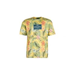 T-shirty z krótkim rękawem Scotch Soda AMS BLAUW. Brązowe t-shirty męskie Scotch & Soda, s, bez wzorów, bez kołnierzyka, krótkie. Za 207,20 zł.