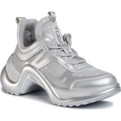 Sneakersy TOGOSHI - TG-16-03-000132 610. Szare półbuty damskie Togoshi, ze skóry ekologicznej. W wyprzedaży za 399,00 zł.