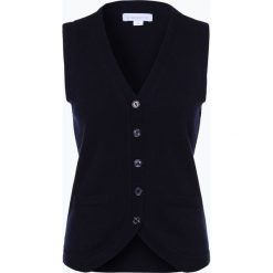 Brookshire - Damska kamizelka dzianinowa, niebieski. Niebieskie kamizelki damskie marki brookshire, xxl, z wełny. Za 129,95 zł.