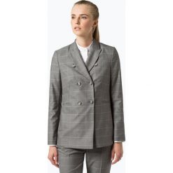 Apriori - Blezer damski – Coordinates, szary. Szare bolerka i narzutki damskie Apriori, w kratkę, bez rękawów. Za 399,95 zł.