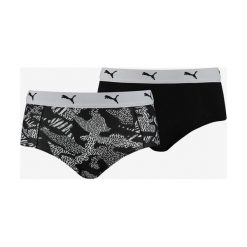Puma 2-pack Spodenki Czarny Szary. Szare figi damskie Puma, s, bez wzorów, z elastanu. Za 85,95 zł.