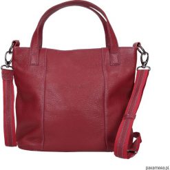 Torebka skórzana Avanzata M marki Bolsa. Brązowe torebki klasyczne damskie marki Pakamera, ze skóry, na ramię. Za 507,00 zł.