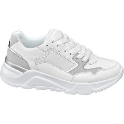Sneakersy damskie Venice białe. Białe sneakersy damskie Venice, z materiału. Za 139,90 zł.