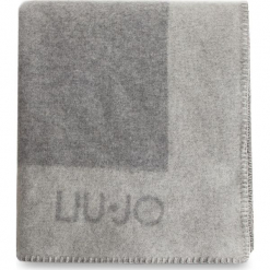 Chusta LIU JO - Mantella Jacquard L A68286 T0300 Frozen 63850. Szare chusty damskie Liu Jo, z materiału. Za 599,00 zł.