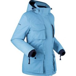 Kurtka outdoorowa funkcyjna z kapturem bonprix kryształowy niebieski - ciemnoniebieski. Niebieskie kurtki damskie bonprix, s, bez wzorów, z kapturem. Za 319,99 zł.