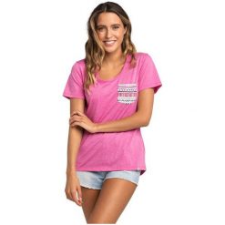 Rip Curl Koszulka Damska Beauty Pocket Tee Xs Różowa. Różowe koszulki damskie Rip Curl, na co dzień, xs, bez wzorów, bez kołnierzyka, bez rękawów. Za 129,00 zł.