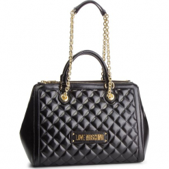 Torebka LOVE MOSCHINO - JC4000PP17LA0000 Nero. Czarne torebki klasyczne damskie Love Moschino, ze skóry ekologicznej. Za 959,00 zł.
